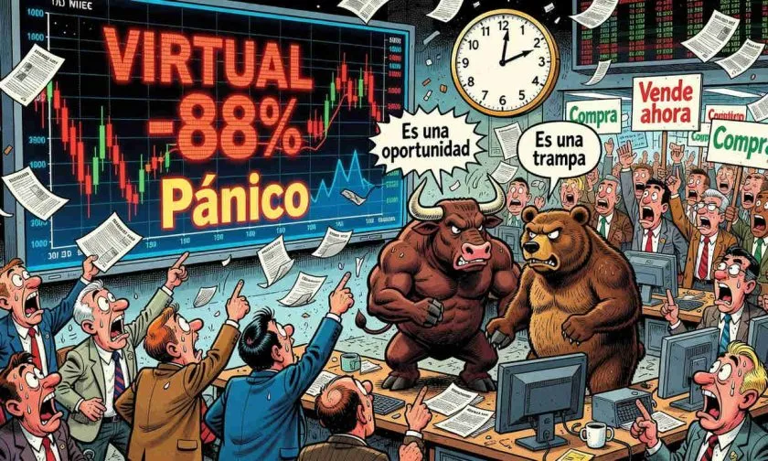 Virtuals Protocol (VIRTUAL) cae 88% desde su máximo histórico mientras el volumen se contrae