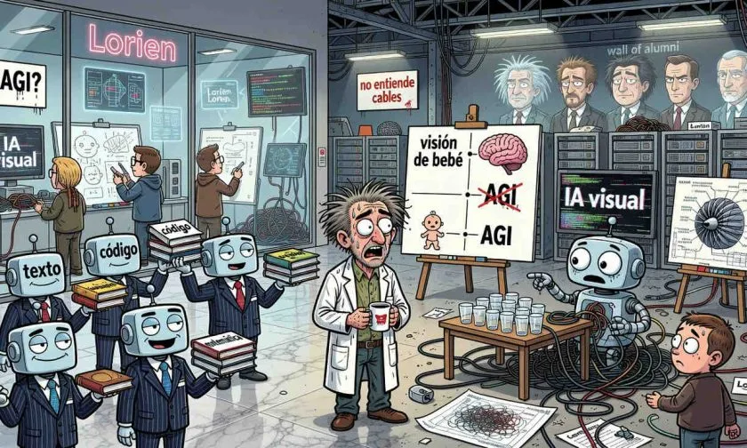 Ex Google Brain advierte que la IA visual sigue lejos de la AGI pese al boom de los modelos