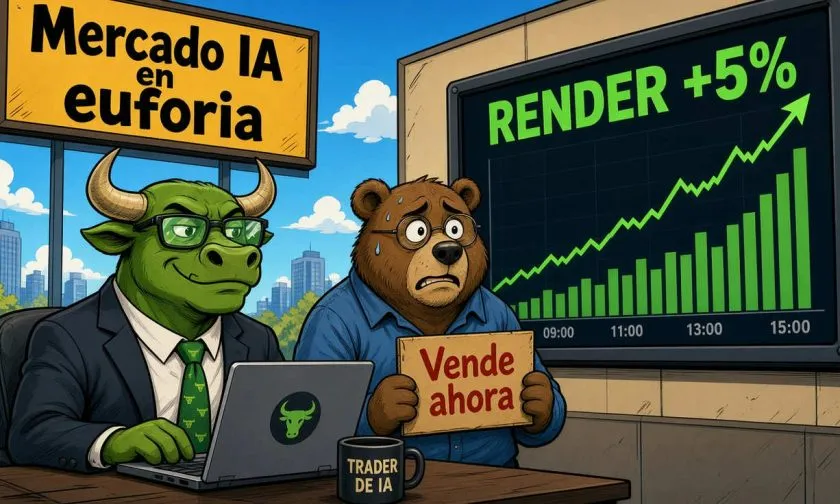 RENDER se eleva un 5,13% a USD $1,81 en auge de tokens de inteligencia artificial