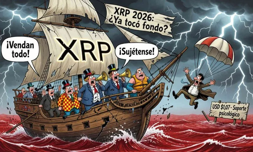 XRP se desploma un 64% anual: ¿hay esperanza en USD $1,07?