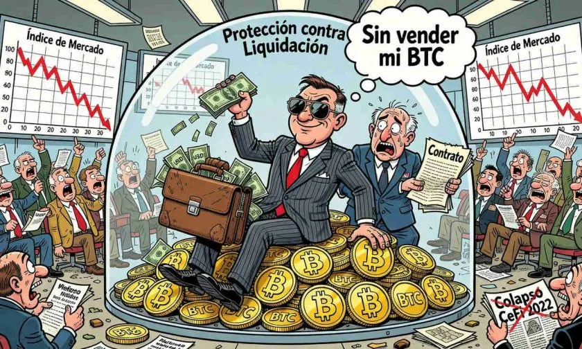 Cripto préstamos ofrecen liquidez sin vender Bitcoin, explica guía de DiarioBitcoin