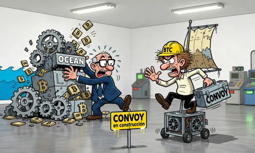 Luke Dashjr abandona OCEAN y lanza CONVOY para impulsar la minería descentralizada de Bitcoin