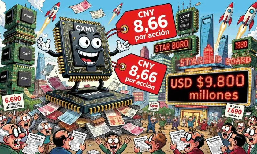 Gigante de memoria chino CXMT busca USD $9.800 millones con histórica IPO en Shanghái