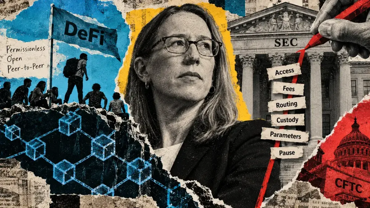 SEC's Hester Peirce argues decentralized DeFi shouldn't require legal exemptions