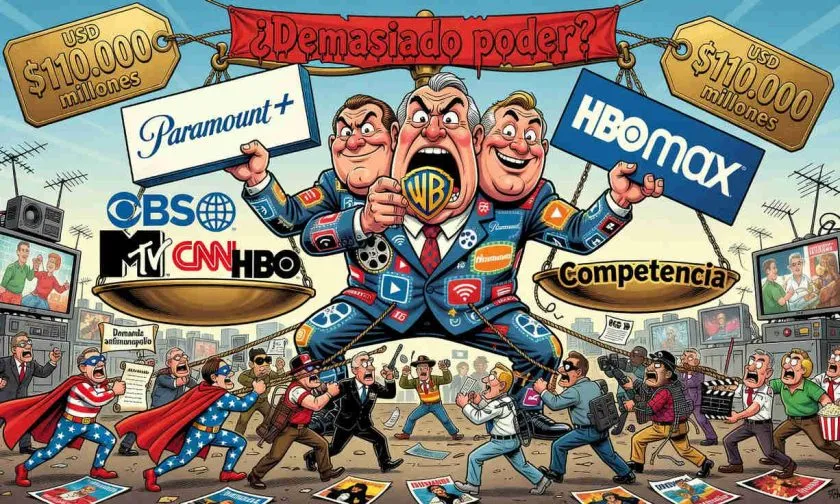 12 estados entablan demandas para frenar fusión entre Paramount y Warner Bros por USD $110.000 millones