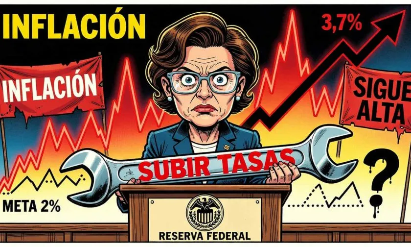 Lisa Cook señala posible aumento de tasas de la Fed si la inflación persiste