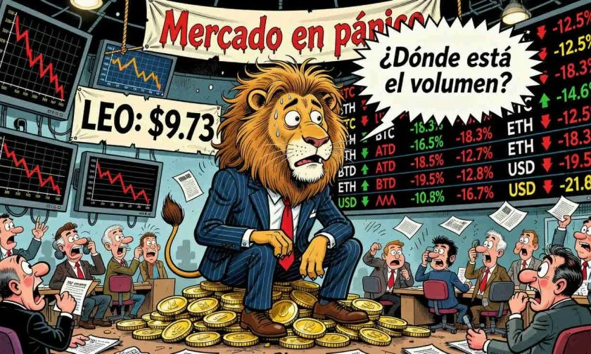 LEO se estabiliza en $9,73 mientras el mercado enfrenta escasos catalizadores