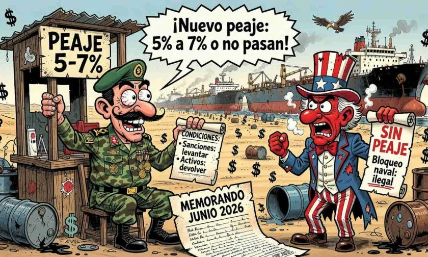 Irán cierra el estrecho de Ormuz y exige peaje del 7% en medio de crisis petrolera