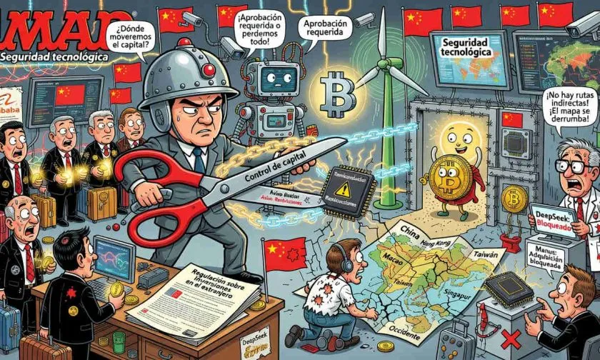 China endurece las salidas de capital y reabre el debate sobre Bitcoin