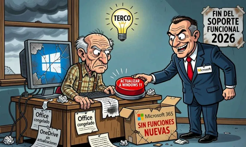 Microsoft anuncia fin de nuevas funciones para Office en Windows 10 en agosto de 2026