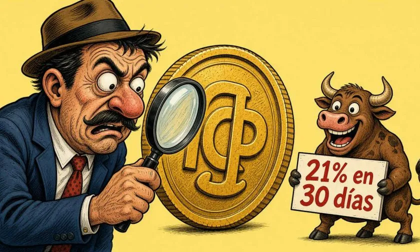 Internet Computer (ICP) mantiene un crecimiento del 21% mensual a pesar de caída diaria