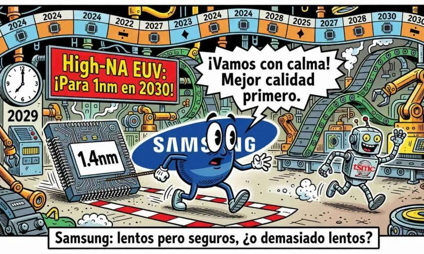 Samsung Foundry pospone nodo de 1,4 nm hasta 2029, impactando a sus clientes