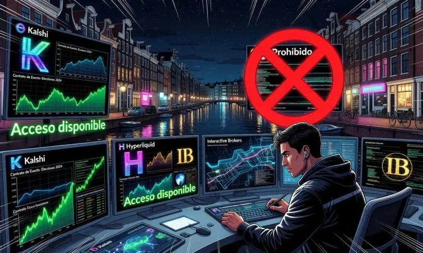 Mercados de predicción siguen operando en Países Bajos pese al veto contra Polymarket