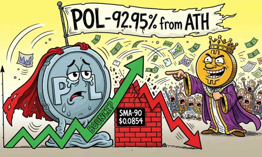 Polygon (POL) cae un 1,10% este 18 de julio y pone en duda el rebote del 11%