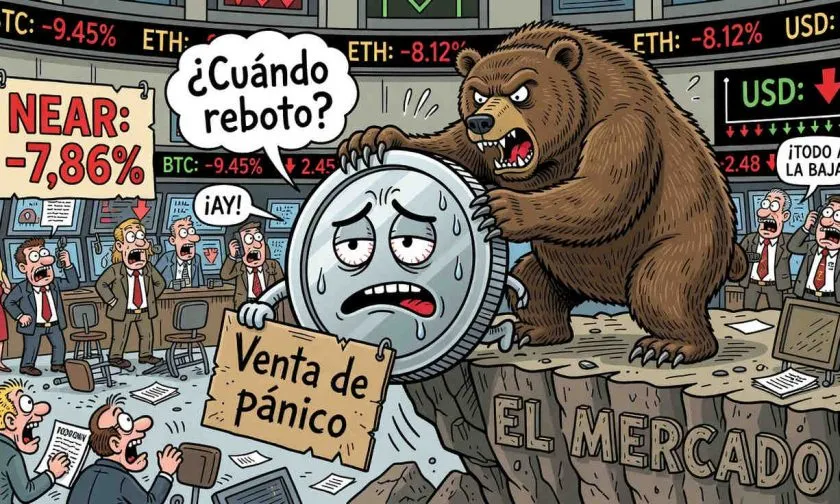 NEAR Protocol enfrenta caída del 7,86% y se sitúa en soporte clave de $1,59
