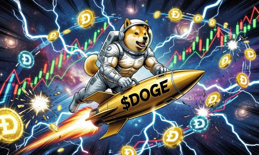 Dogecoin sube 1,34% en 24 horas ante volumen elevado