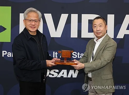 두산그룹, 엔비디아와 AI팩토리·피지컬AI 전방위 협력 추진