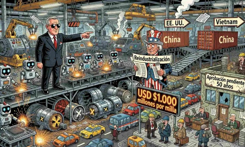 Peter Thiel cree que la IA y los robots pueden devolver manufactura a Estados Unidos