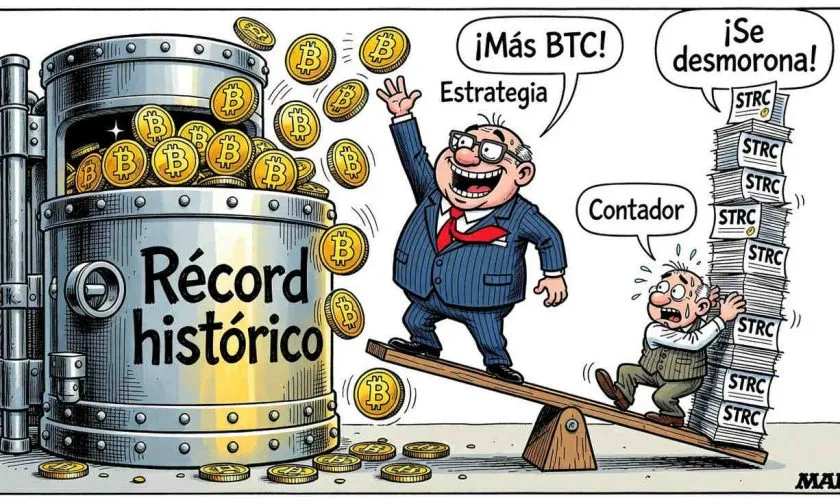 Strategy suma 1.665 BTC y alcanza un récord de 847.666 monedas en tenencias