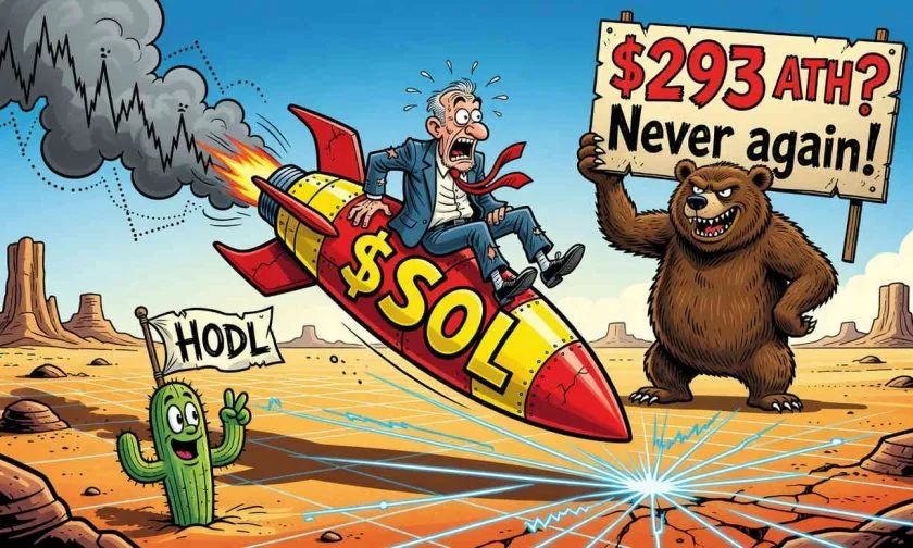 Solana se desploma un -4,70%: ¿quedar atrapado en el soporte de USD $64,51 o un rebote inminente?
