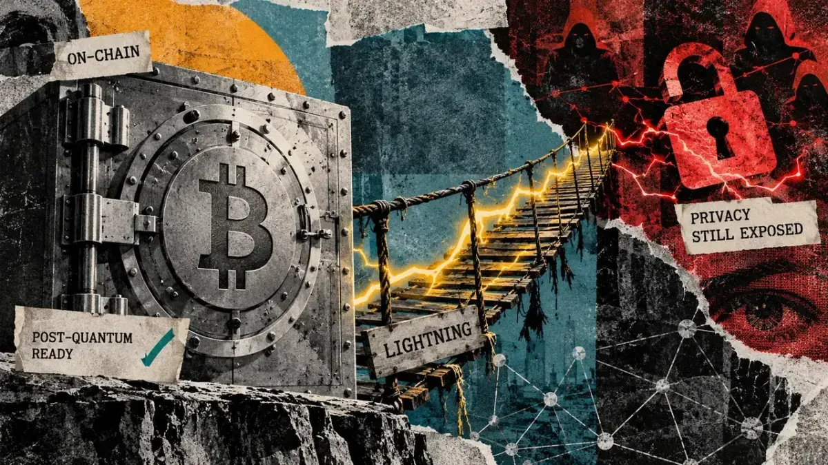 PQLN enhances Bitcoin's quantum safety but raises privacy concerns for Lightning