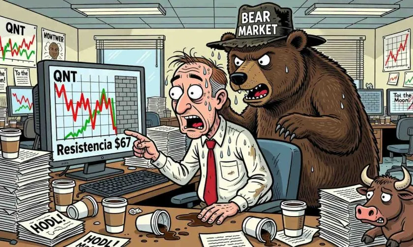 Quant ($QNT) repunta un 4.77% y desafía la tendencia bajista: ¿oportunidad o espejismo?