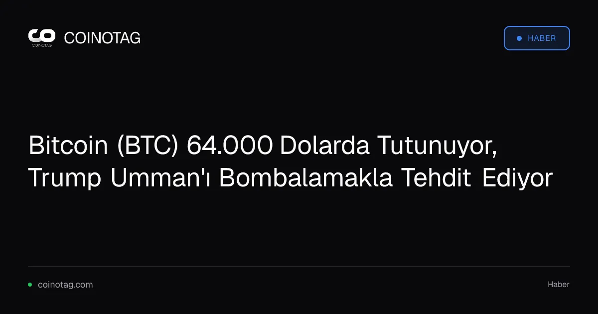 Bitcoin 64.000 dolarda kalırken Brent petrol 90 doları aştı