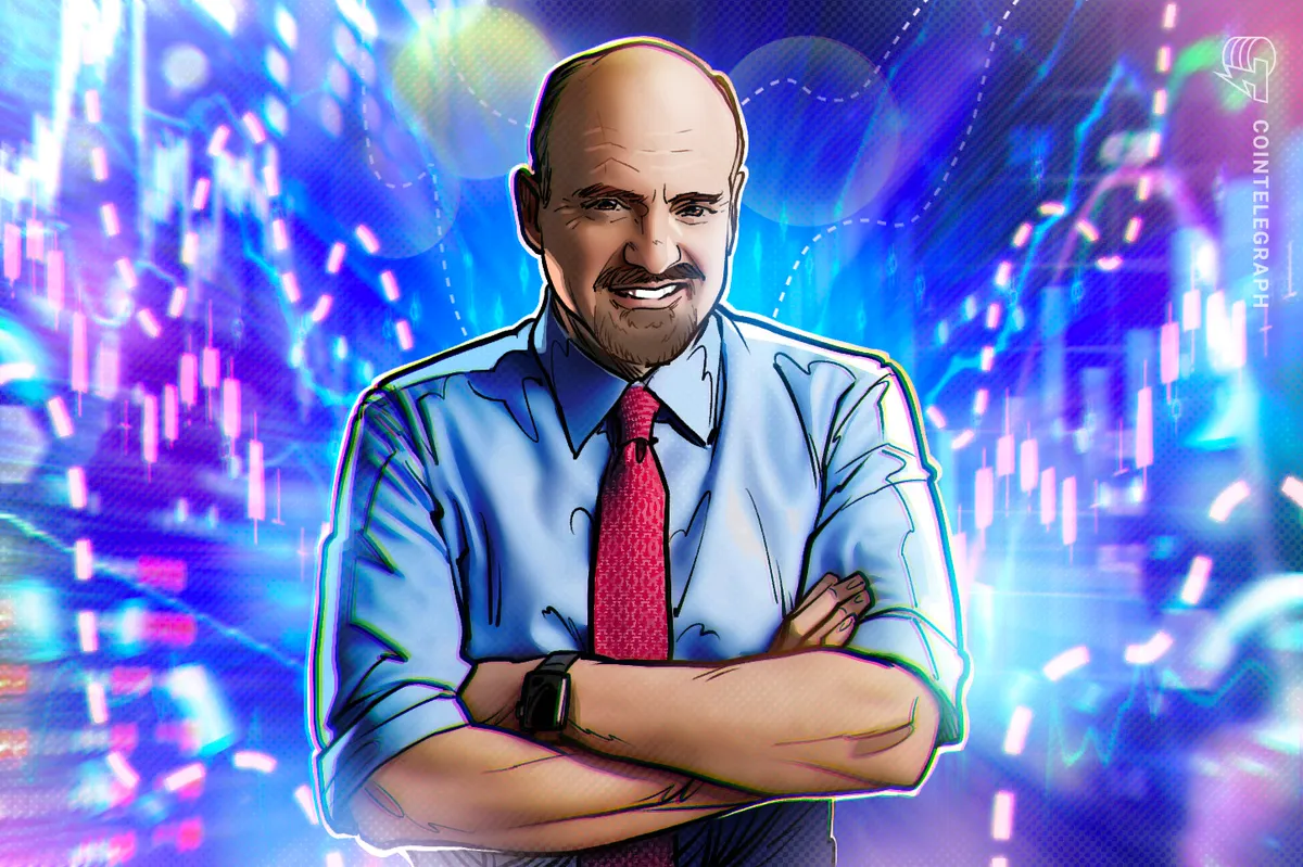 Jim Cramer to divest Bitcoin holdings citing quantum computing fears as BTC rises 1.6%