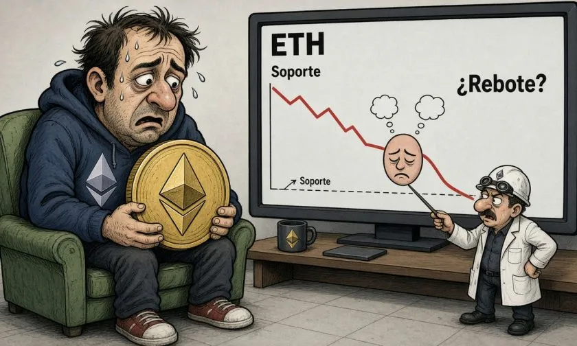 ETH se enfrenta a niveles críticos con cotización de $2.420,96 al 19 de octubre de 2026