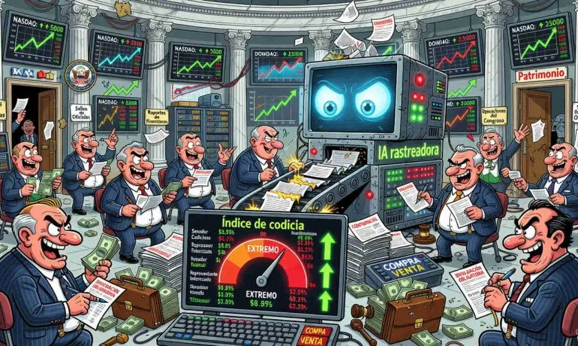 IA pone bajo la lupa al Congreso: GovGreed mide operaciones y riqueza de legisladores