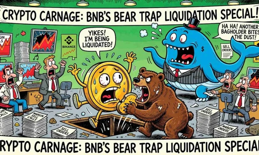 BNB se desploma 4.75% en 24 horas y enciende las alarmas bajistas: ¿se encamina a los $500?