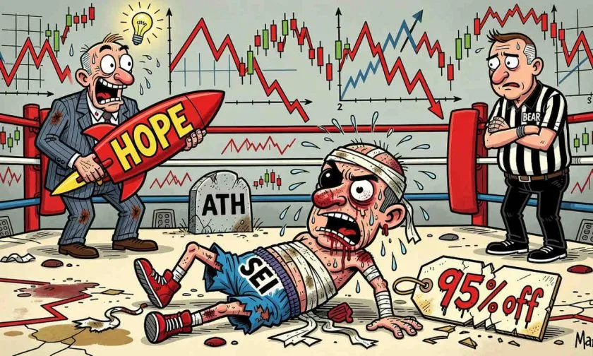 Sei (SEI) intenta un rebote del 12% tras tocar mínimos históricos: ¿Espejismo o reversión?