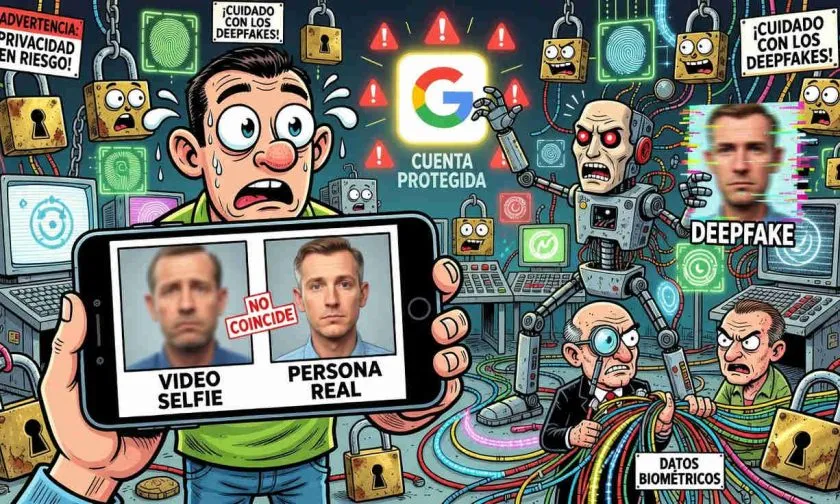 Google permitirá iniciar sesión con un video selfie para combatir bots y deepfakes
