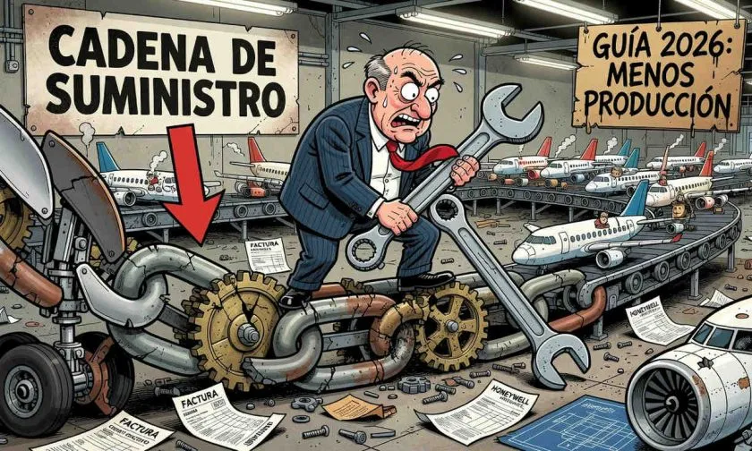 Honeywell Aerospace reduce su guía anual por problemas en la cadena de suministro