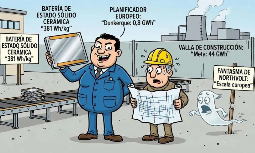 ProLogium comienza producción masiva de baterías sólidas, Dunkerque en prueba clave