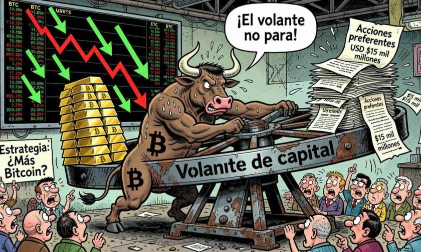 Strategy anuncia plan de acciones preferentes respaldadas por Bitcoin por USD $15.000 millones