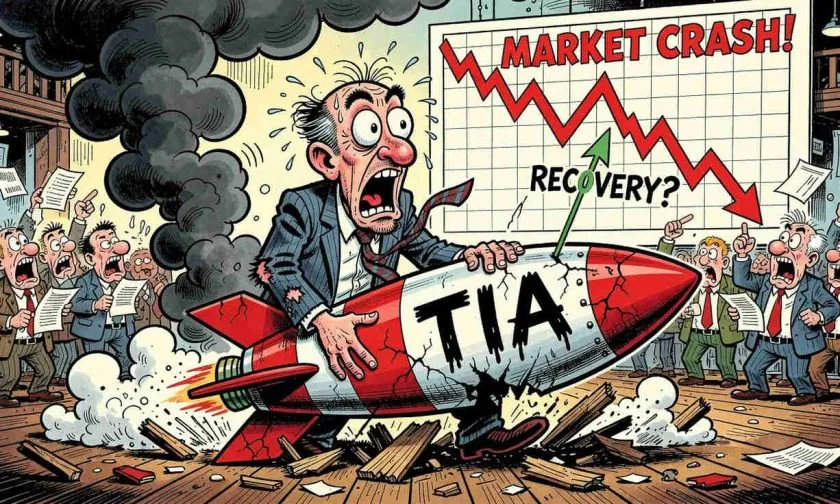 TIA rebota un 32% en un mes pese a estar un 98% bajo su máximo histórico