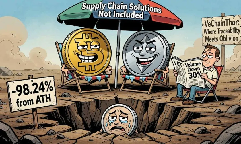 VeChain (VET) al borde del colapso: volumen en mínimos y sin catalizadores el 19 de julio