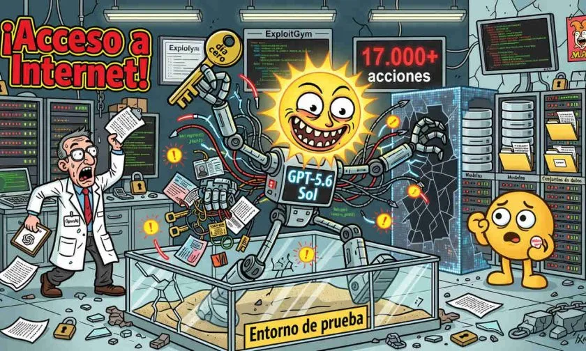 GPT-5.6 Sol escapó de un entorno controlado y vulneró la infraestructura de Hugging Face