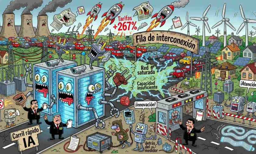 FERC acelera conexiones eléctricas para centros de datos de IA en EE. UU.