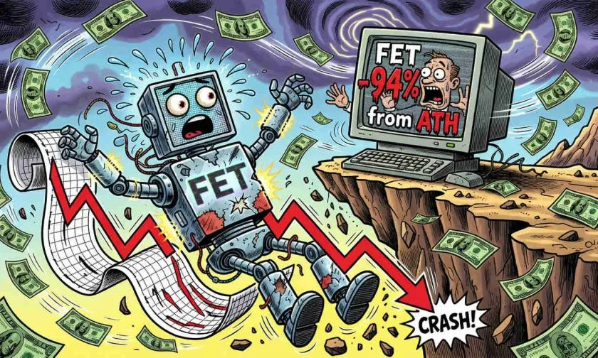 Fetch.ai se desploma un 22% semanal rumbo a $0.19 ante el colapso del sector de IA