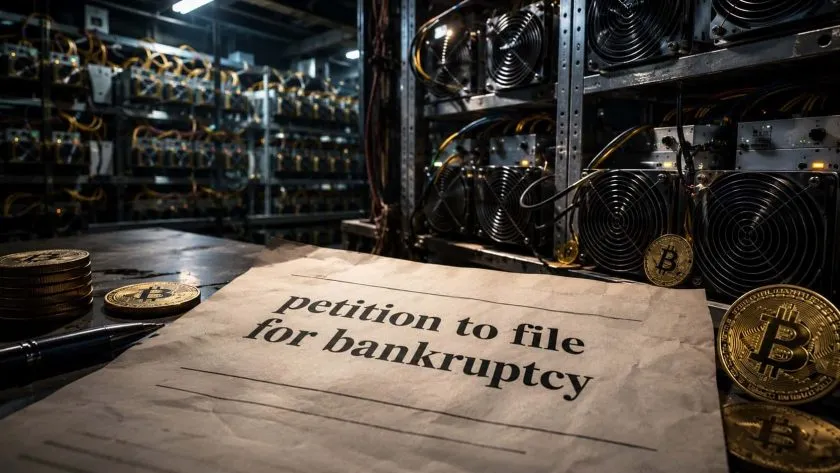 Minera de Bitcoin Poolin se declara en bancarrota tras congelar USD $164 millones