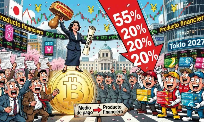 Japón avanza hacia los ETF de criptomonedas y una fuerte rebaja fiscal