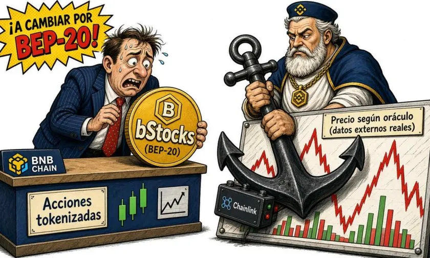 Metric lanza DEX en BNB Chain para operar acciones tokenizadas con $10.000 millones previos