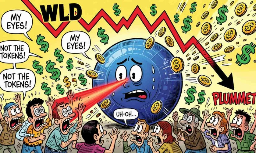 Worldcoin se recupera un 10% en un día pero la caída del 96% desde su ATH siembra dudas
