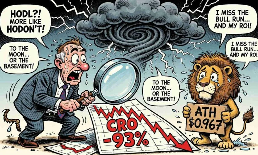CRO rebota un 10% semanal mientras los inversores evalúan su potencial tras perder un 93% desde máximos históricos