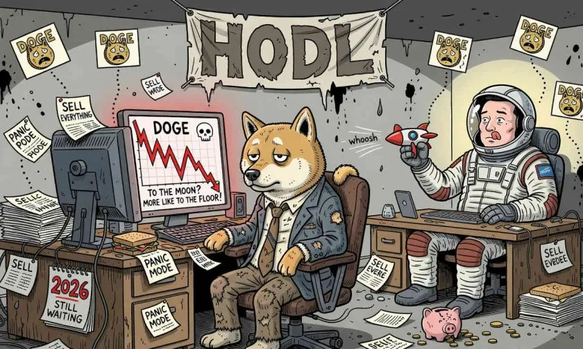 DOGE en zona de peligro: ¿Se avecina un desplome bajo $0.07?