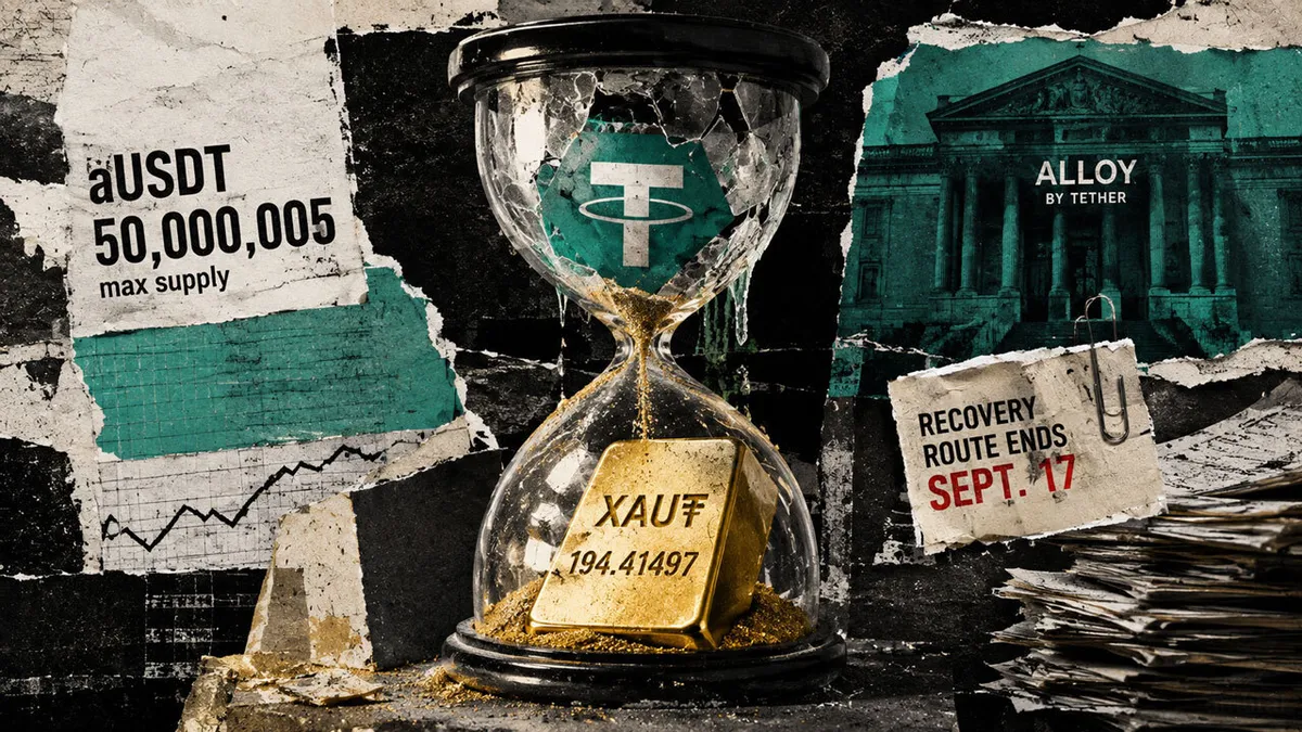 Tether’s Alloy closure could risk $50 million tied to five gold vaults