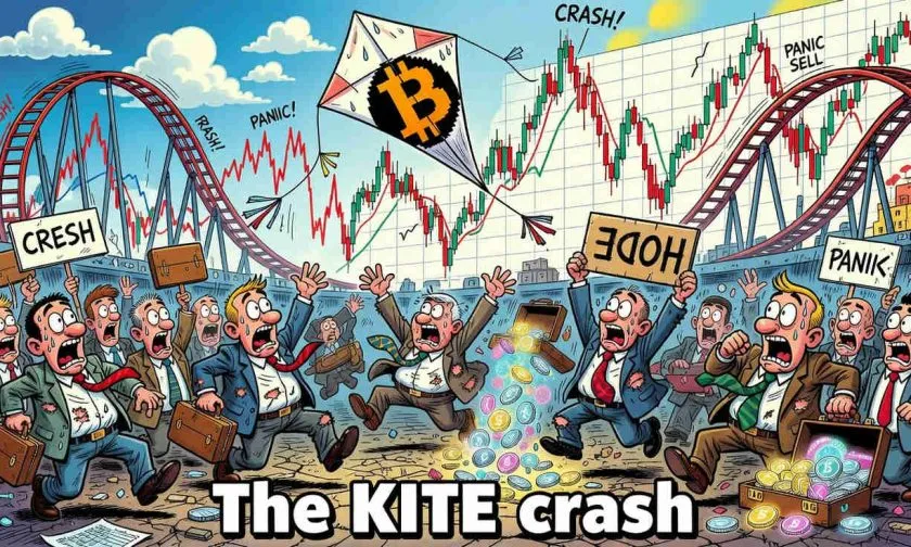 Kite colapsa un 6% en 24 horas: ¿se avecina un desplome mayor?