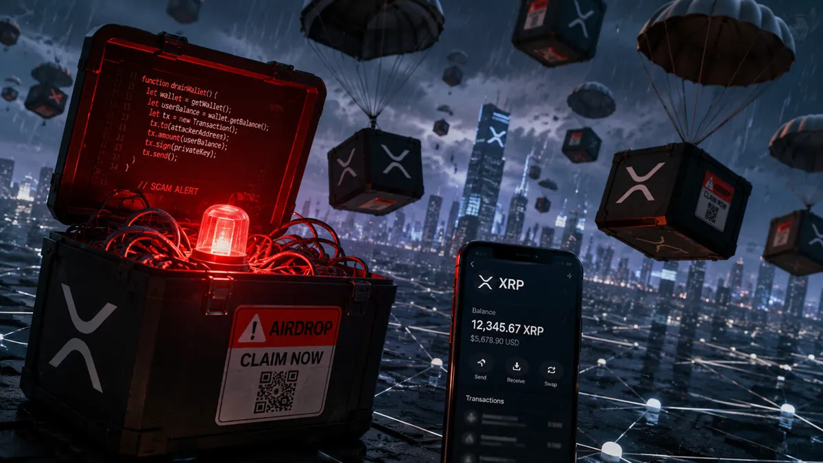 Ripple insider warns XRP holders as fake airdrop scams surge across XRPL